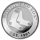 MLB Boston Red Sox 1 oz Silver Round (w/Box)