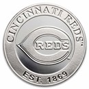 MLB Cincinnati Reds 1 oz Silver Round