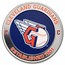 MLB Cleveland Guardians 1 oz Silver Colorized Round (w/ Box)