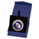 MLB Cleveland Guardians 1 oz Silver Colorized Round (w/ Box)