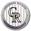MLB Colorado Rockies 1 oz Silver Colorized Round (w/ Box)
