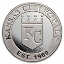 MLB Kansas City Royals 1 oz Silver Round