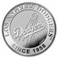 MLB Los Angeles Dodgers 1 oz Silver Round
