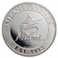 MLB Miami Marlins 1 oz Silver Round