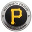 MLB Pittsburgh Pirates 1 oz Silver Colorized Round (w/ Box)