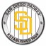 MLB San Diego Padres 1 oz Silver Colorized Round (w/ Box)