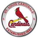 MLB St. Louis Cardinals 1 oz Silver Colorized Round (w/ Box)