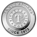 MLB Texas Rangers 1 oz Silver Round (w/Box)