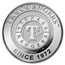 MLB Texas Rangers 1 oz Silver Round (w/Box)
