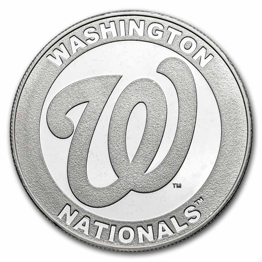 MLB Washington Nationals 1 oz Silver Round