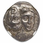 Moesia, Istrus Silver Stater (4th century BC) AU NGC (4/2)