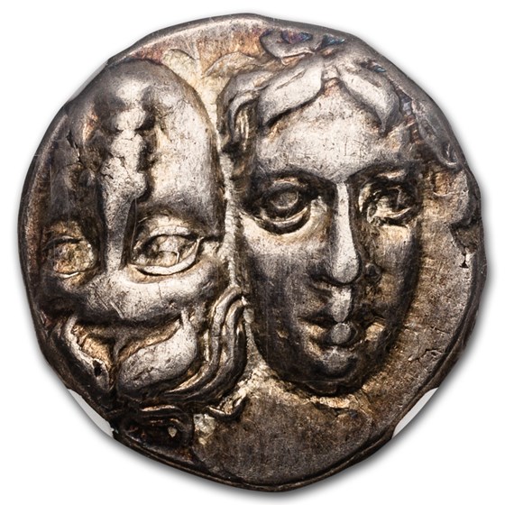 Moesia, Istrus Silver Stater (4th century BC) XF NGC Moesia, Istrus Silver Stater (4th century BC) XF NGC