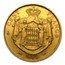 Monaco Gold 100 Francs (Random) Avg Circ