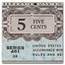 MPC Series 461 5 Cents CU