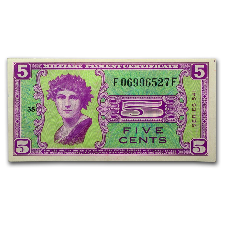 MPC Series 541 5 Cents CU