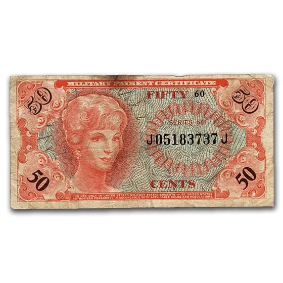 MPC Series 641 50 Cents Avg Circ MPC Series 641 50 Cents Avg Circ