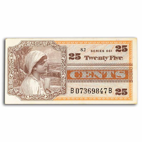 MPC Series 661 25 Cents AU MPC Series 661 25 Cents AU