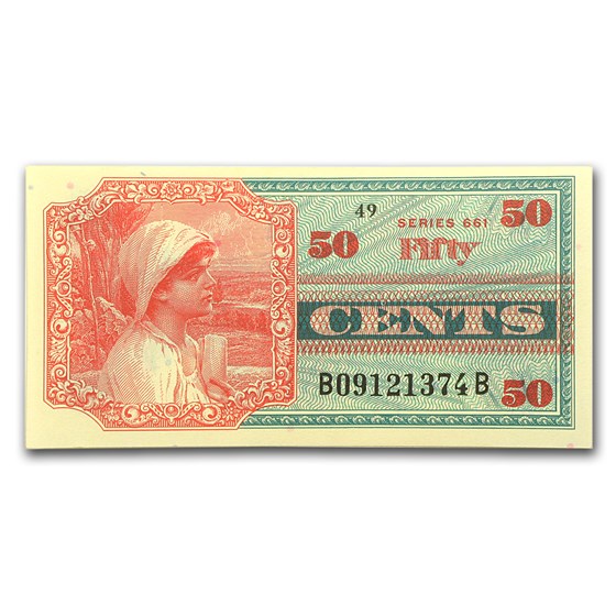 MPC Series 661 50 Cents CU MPC Series 661 50 Cents CU