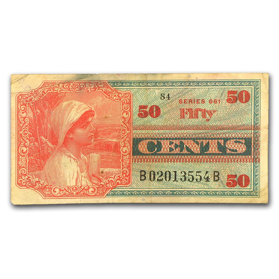 MPC Series 661 50 Cents Fine