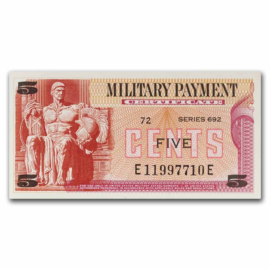 MPC Series 692 5 Cents CU