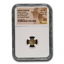 Mysia Cyzicus EL Hecte Harpy Forepart (6th century BC) Ch XF NGC Mysia Cyzicus EL Hecte Harpy Forepart (6th century BC) Ch XF NGC