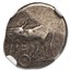 Mysia Parium AR Hemidrachm (c. 4th century BC) Ch Fine NGC