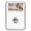 Mysia Parium AR Hemidrachm (c. 4th century BC) Fine NGC