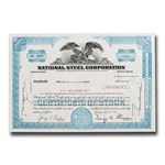 National Steel Corporation Stock Certificate