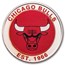 NBA Chicago Bulls 1 oz Silver Colorized Round (w/Box)
