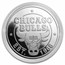 NBA Chicago Bulls 1 oz Silver Round (w/Box)