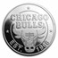 NBA Chicago Bulls 1 oz Silver Round (w/Box)