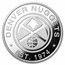 NBA Denver Nuggets 1 oz Silver Round