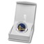NBA Golden State Warriors 1 oz Silver Colorized Round (w/Box)