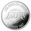 NBA Los Angeles Lakers 1 oz Silver Round (w/Box)
