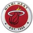 NBA Miami Heat 1 oz Silver Colorized Round (w/Box)