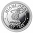 NBA Miami Heat 1 oz Silver Round (w/Box)