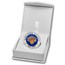 NBA New York Knicks 1 oz Silver Colorized Round (w/Box)