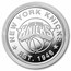 NBA New York Knicks 1 oz Silver Round (w/Box)