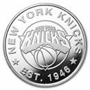 NBA New York Knicks 1 oz Silver Round