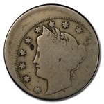 ND Liberty Head V Nickel Good-06 PCGS (Struck 20% Off-Center)