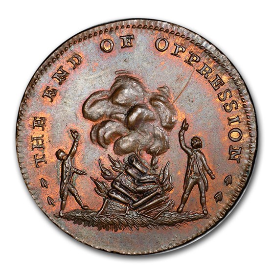 (ND) Middlesex Spence's 1/2 Penny Conder Token MS-64 PCGS (BN) (ND) Middlesex Spence's 1/2 Penny Conder Token MS-64 PCGS (BN)
