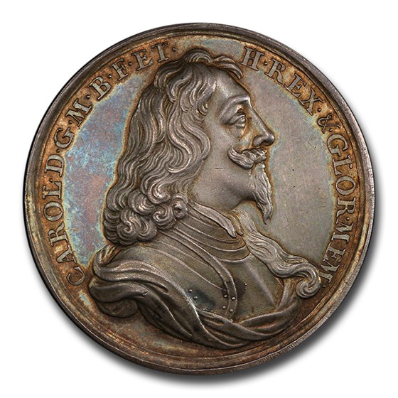 ND(1649) Great Britain Silver Medal MS-63 PCGS ND(1649) Great Britain Silver Medal MS-63 PCGS