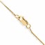 Nebü 22K Gold 1.6 mm 17 cm Flat Curb Chain Bracelet