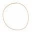 Nebü 22K Gold 1.6 mm 17 cm Rope Chain Bracelet