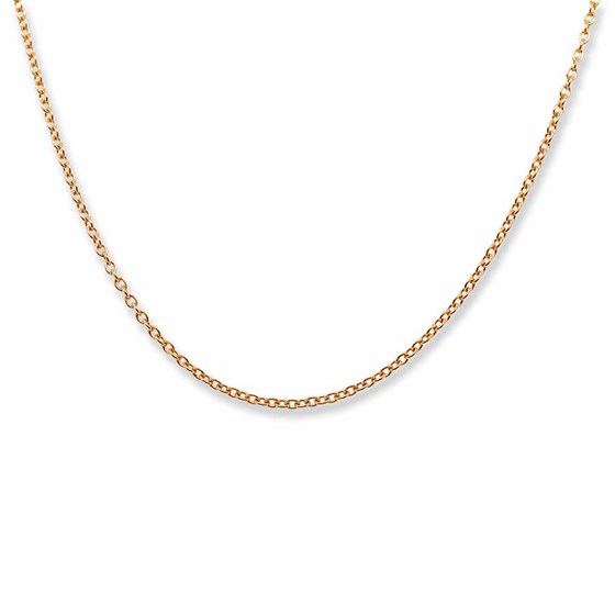 Nebü 22K Gold 2.2 mm 18" Round Cable Chain Nebü 22K Gold 2.2 mm 18" Round Cable Chain