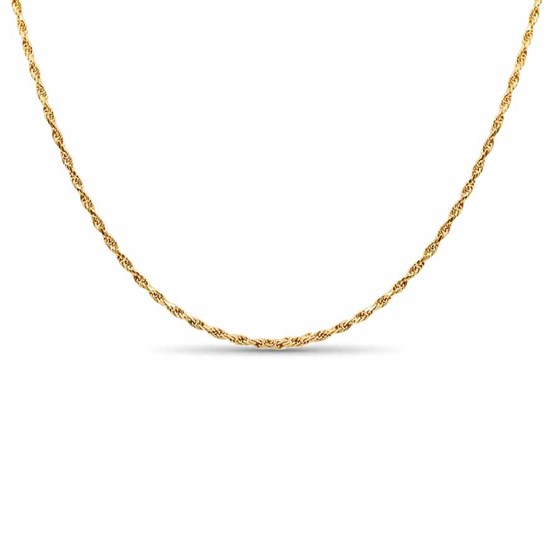 Nebü 22K Gold 2.3 mm 18" Rope Chain Nebü 22K Gold 2.3 mm 18" Rope Chain