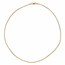 Nebü 22K Gold 2.4 mm 17 cm Wheat Chain Bracelet
