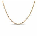 Nebü 22K Gold 2.4 mm 18" Flat Curb Chain