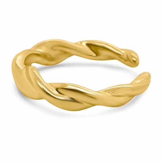 Nebü 24K Braided Ring Nebü 24K Braided Ring
