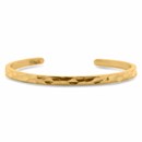 Nebü 24K Classic Hammered Cuff